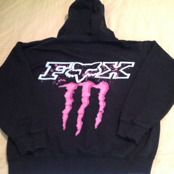 Fox Racing Womans Hoodie Monster 